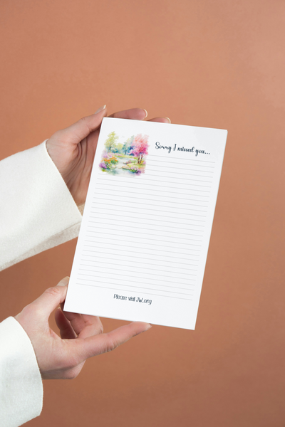 Sorry I missed you spring floral A4 or A5 mix pack - JW Letter Writing Paper