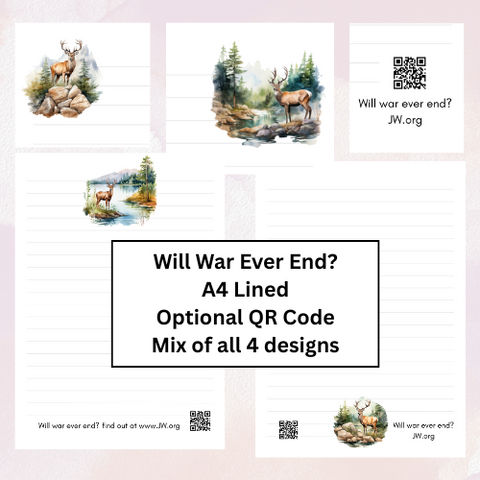 Will war ever end? Stag design mix pack - Digital Download