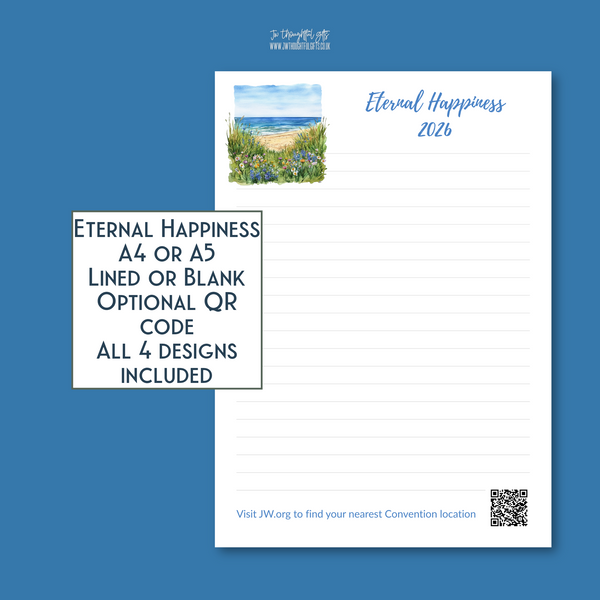 Eternal Happiness Ocean A4 or A5 mix pack