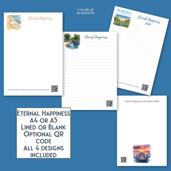 Eternal Happiness Ocean A4 or A5 mix pack