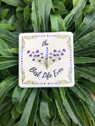 the Best Life Ever pocket mirror