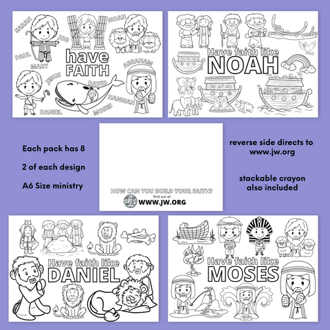 Have Faith Children’s ministry ‘postcards’
