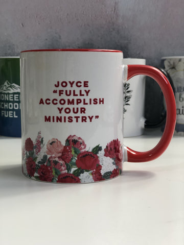 JW Thoughtful Gifts Mugs JW pioneer ministry mug, letter writing fuel mug - can be personalised
