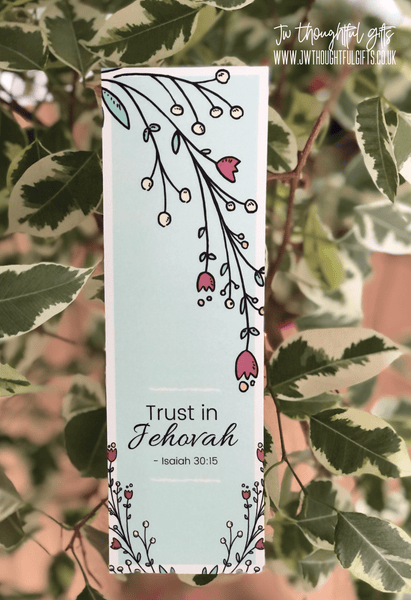 JWThoughtfulGifts Bookmarks Bookmark - Trust in Jehovah