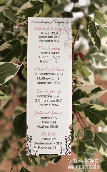 JWThoughtfulGifts Bookmarks Bookmark - Trust in Jehovah