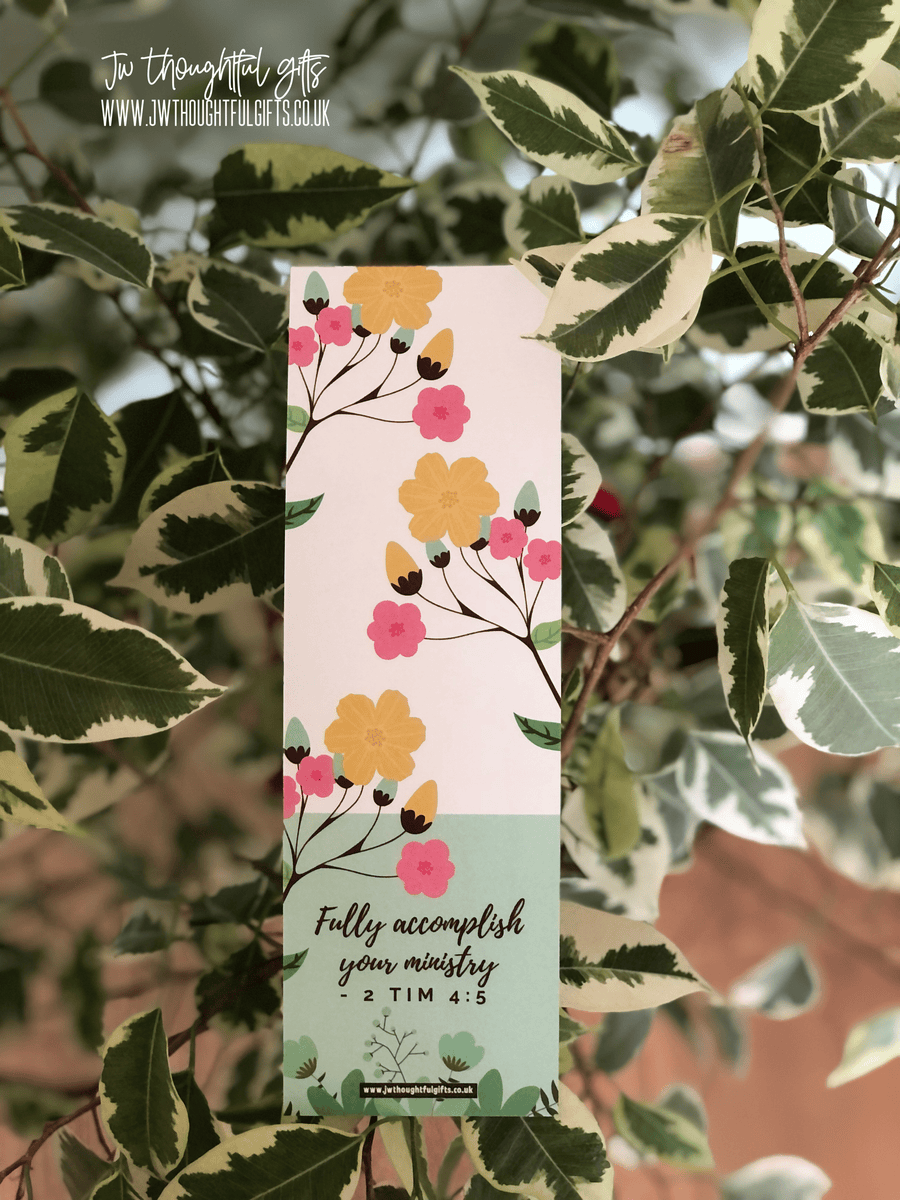 Pretty Bookmark - Virtual Pioneer School – JWThoughtfulGifts