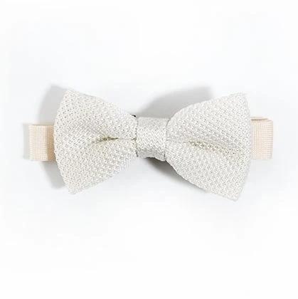 JWThoughtfulGifts Bowtie cream Kids Handknitted superb quality Bowties