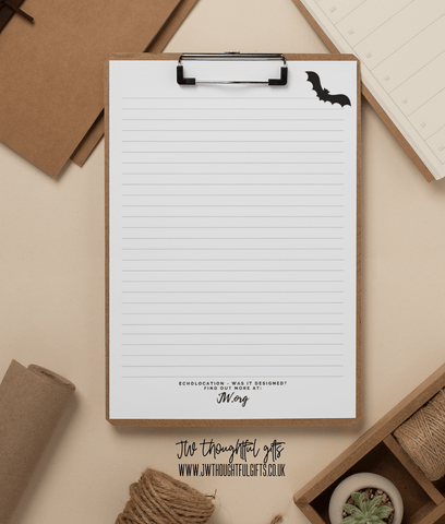 JWThoughtfulGifts letter writing paper Bat 'was it designed'? JW Letter Writing Paper A4 Printable, Instant Download