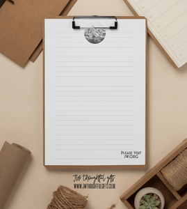 JWThoughtfulGifts letter writing paper Watercolour Mountain JW Letter Writing Paper